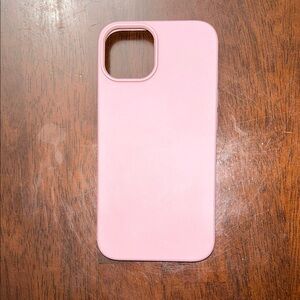 Purple Silicone iPhone 14 Case